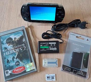 PSP 1004 | Complete Set | Nette staat | MOH Heroes 2 beschikbaar voor biedingen