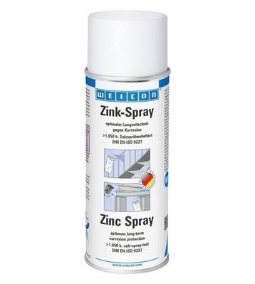 WEICON Zink-Spray corrosiebescherming - 400ml. - 11000400 beschikbaar voor biedingen
