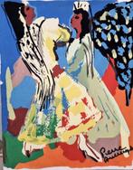 Pierre Ambrogiani (1907-1985) - Les danseuses andalouses, Antiek en Kunst