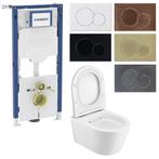 Geberit UP320 Sigma 12 inbouwreservoir met randloos easy flu, Verzenden, Nieuw