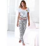 Peanuts Pyjama met snoopy- en woodstock-print (2-delig,, Kleding | Dames, Verzenden