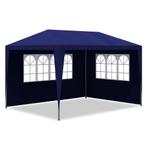 Partytent Feesttent 3x4 mtr blauw (3x4 meter), Tuin en Terras, Verzenden, Nieuw, 2 meter of meer, Partytent