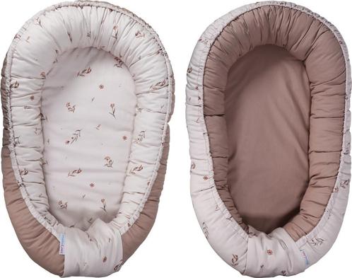 MamaLoes Vintage Bloemen Omkeerbaar Babynest ML020128, Kinderen en Baby's, Kinderkamer | Beddengoed, Nieuw, Verzenden