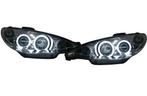 Koplampen Peugeot 206 02-.. + GTI Angel Eyes Ice CCFL, Ophalen of Verzenden, Nieuw