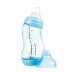 Difrax S-Fles Wide Lichtblauw 310 ml, Kinderen en Baby's, Nieuw, Verzenden