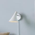 ACTIE: Wandlamp wit Nordlux Vanila slaapkamer lamp met FOIR, Huis en Inrichting, Lampen | Wandlampen, Nieuw, Verzenden