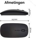 Smartify Draadloze Muis - Draadloze Muis Laptop - Stil -, Ophalen of Verzenden, Zo goed als nieuw, Smartify