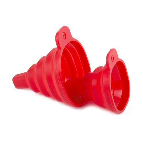 Benson Trechterset - Silicone - Rood - 2-delig - 55 & 75 mm, Auto diversen, Autogereedschap, Nieuw, Ophalen of Verzenden