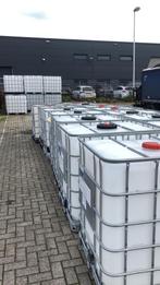 Ibc containers 1000 lit schoon, Tuin en Terras, Regentonnen, 150 liter of meer, Zo goed als nieuw, Kunststof, Met kraantje