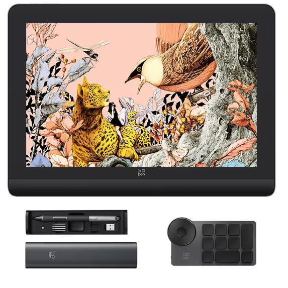 Grafische Tekentablet 16 Inch 2.5K Display met Stylus Pro, Computers en Software, Tekentablets, Nieuw, Verzenden