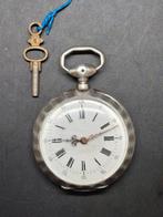 Gousset argent - gousset - 1850-1900, Sieraden, Tassen en Uiterlijk, Horloges | Heren, Nieuw