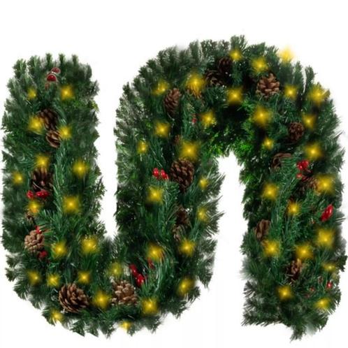 Ruhhy Kerstboom Slinger met LED - 2.7m van Feestelijke Ve..., Diversen, Kerst, Nieuw, Ophalen of Verzenden