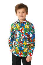 Super Mario Overhemd Jongen OppoSuits, Kinderen en Baby's, Nieuw, Verzenden