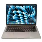 MacBook Air 13 M2 256GB grijs /krasvrij /100% batt /garanti, 256 GB, 2 tot 3 Ghz, Qwerty, 8 GB