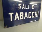 Emaille bord - Sali en Tabak Riv. N. - Italiaanse Republiek