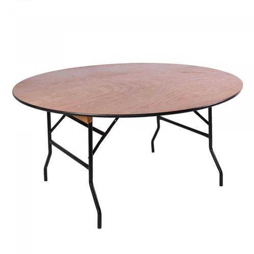 Klaptafel Ocean Rond | Epoxy/Multiplex | Zwart/Hout | Ø15.., Zakelijke goederen, Horeca | Keukenapparatuur, Verzenden