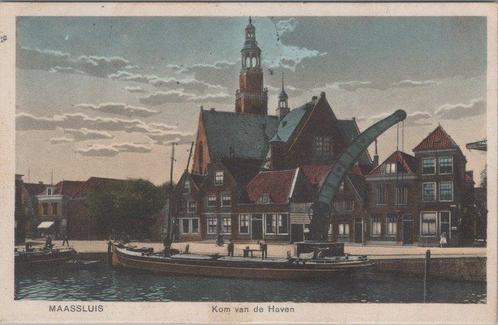 MAASSLUIS - Kom van de Haven, Verzamelen, Ansichtkaarten | Nederland, Verzenden