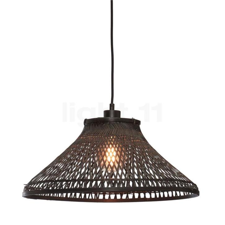 Good & Mojo Tahiti Hanglamp, zwart (Hanglampen, Verlichting), Huis en Inrichting, Lampen | Hanglampen, Nieuw, Verzenden