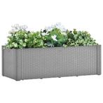 vidaXL Plantenbak verhoogd met bewateringssysteem 100x43x33, Tuin en Terras, Kunststof, 100 cm of meer, Verzenden, Nieuw