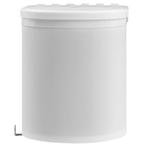 Inbouw Vuilnisbak 12L | Gebruikt | 40%, Ophalen of Verzenden, Nieuw, Wit, Bak of Kom