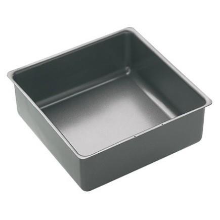 Kitchen Craft Taartpan Vierkant losse bodem 25x25x8cm, Hobby en Vrije tijd, Taarten en Cupcakes maken, Nieuw, Verzenden