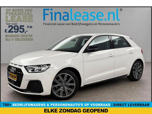 Audi A1 30 TFSI 116PK Marge Cam Carplay Clima Cruise €295pm, Auto's, Audi, Lease, Automaat, Overige carrosserieën, Benzine, Wit