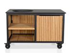 Fraaii Buitenkeuken Bamboo Natural Rhombus Storage XL, Verzenden, Nieuw