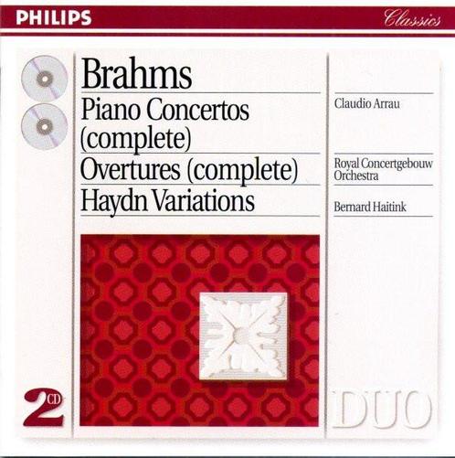 cd - Brahms - Claudio Arrau, Royal Concertgebouw Orchestra*, Cd's en Dvd's, Cd's | Overige Cd's, Zo goed als nieuw, Verzenden