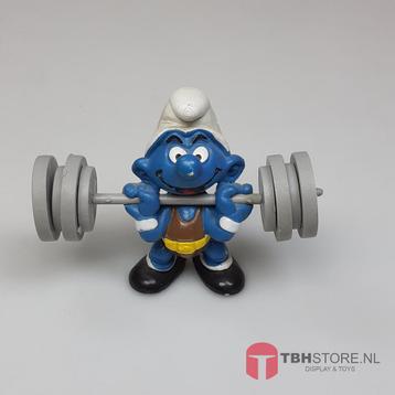 Smurfen - 40507 Weightlifter Smurf (Toys) beschikbaar voor biedingen
