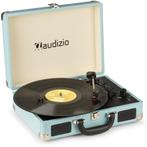 Retourdeal - Audizio RP114BL - Retro platenspeler in blauwe, Verzenden, Zo goed als nieuw