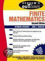 Schaums Outline of Theory and Problems of Finite, Verzenden, Gelezen, Seymour Lipschutz