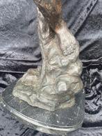 Naar Rodin - 80 cm - sculptuur, The Muse - 80 cm - Calacatta, Antiek en Kunst