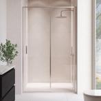 Douchewand Calgary 120 x 190 cm Chroom – Transparant 8 mm, Verzenden, Nieuw, Douche