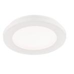 Witte plafonnière modern, Gistrup, 10W, 3000K LED, IP44, Huis en Inrichting, Lampen | Plafondlampen, Ophalen of Verzenden, Nieuw