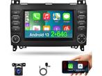 2+64G Android autoradio voor Mercedes Benz A klasse W169 / B, Verzenden, Nieuw