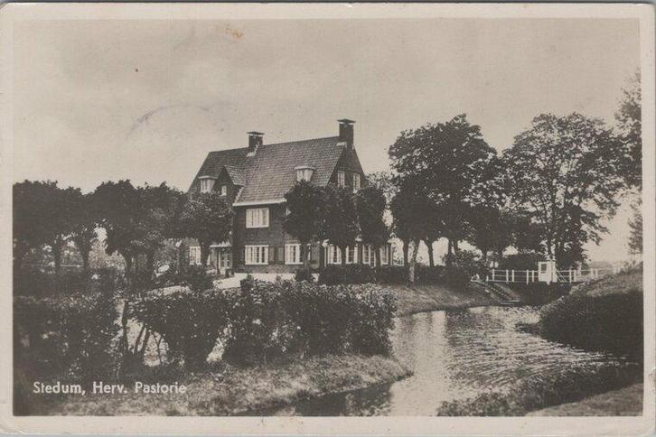 STEDUM - Herv. Pastorie, Verzamelen, Ansichtkaarten | Nederland, Verzenden