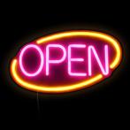 GGM Gastro | LED verlichtingsbord - OPEN - Veelkleurig & |, Verzenden, Nieuw, Effen, Bord(en)