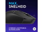 Logitech G -  G309 Lightspeed Draadloze Gamingmuis  - Zwart, Rechtshandig, Muis, Logitech G, Verzenden