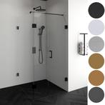 Douchecabine Compleet Just Creating 3-Delig 100x120 cm Goud, Ophalen of Verzenden, Nieuw, Douche