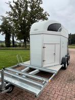 Oerdegelijke Atec vol-aluminium mentrailer!, Ophalen, Zo goed als nieuw, Aluminium, 2-paards trailer
