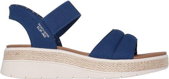 Skechers Slip-ins Bobs Sun Ray - Dames Sandalen - Navy Maat, Kleding | Dames, Schoenen, Nieuw, Verzenden