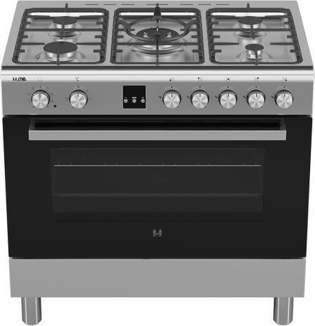 €849 Etna FG190RVS Fornuis, Witgoed en Apparatuur, Fornuizen, Vrijstaand, Ophalen of Verzenden