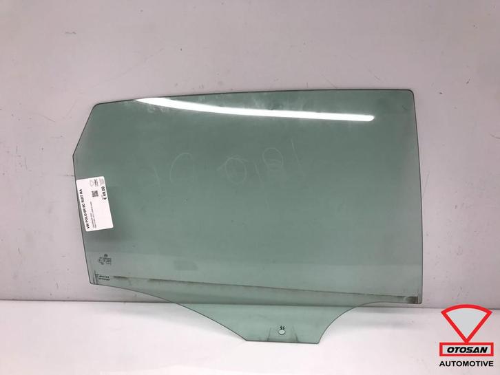 VW Polo 6R 6c Ruit Raam Portier Deur Rechts Achter, Auto-onderdelen, Ruiten en Toebehoren, Gebruikt, Volkswagen, Ophalen