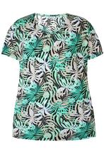 ZHENZI shirt Mavis tropische print Maat:, Kleding | Dames, Verzenden, Nieuw, Overige kleuren