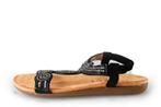 DSTRCT Sandalen in maat 38 Zwart | 10% extra korting, Verzenden, Zwart, DSTRCT, Sandalen of Muiltjes