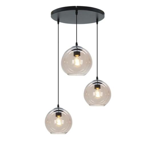 Design hanglamp roze, Giada, Huis en Inrichting, Lampen | Hanglampen, Nieuw, Glas, 75 cm of meer, Ophalen of Verzenden