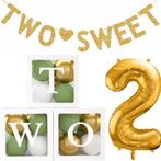 Tweede verjaardag decoratie set, Overige typen, Verzenden, Jongen of Meisje, Nieuw