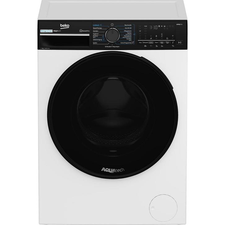 Beko B7wfu69418w Wasmachine -  Steamcure - Koolborstelloze, Witgoed en Apparatuur, Wasmachines, Nieuw, Voorlader, 85 tot 90 cm
