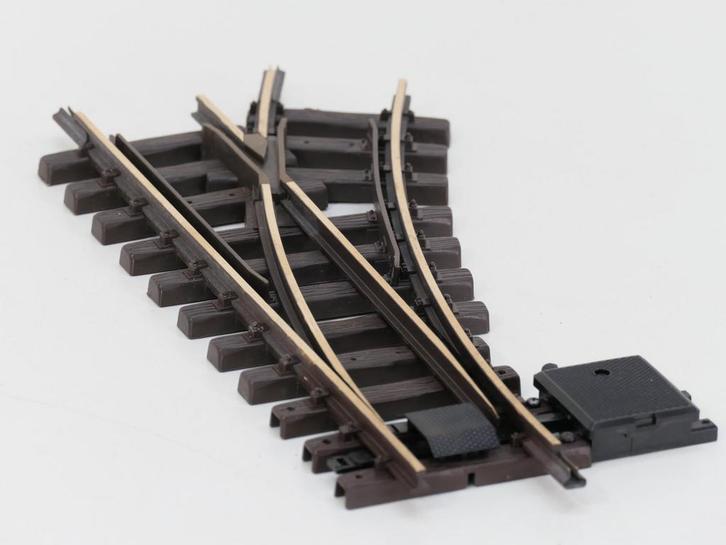 LGB 12000 Handweiche rechts,R1,30 Grad (Messing, Wissel), Hobby en Vrije tijd, Modeltreinen | Overige schalen, Rails, Gebruikt