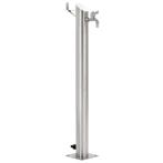 Roestvrij Staal Waterkolom 95cm | Tweedekansje | Ideaal, Ophalen of Verzenden, Nieuw, Rvs, Fontein